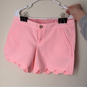 Lilly Pulitzer Light Pink Buttercup Shorts Sz 4